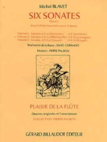 Six Sonates, op. 2. Volume 2 : sonates 3 et 4 Visuel
